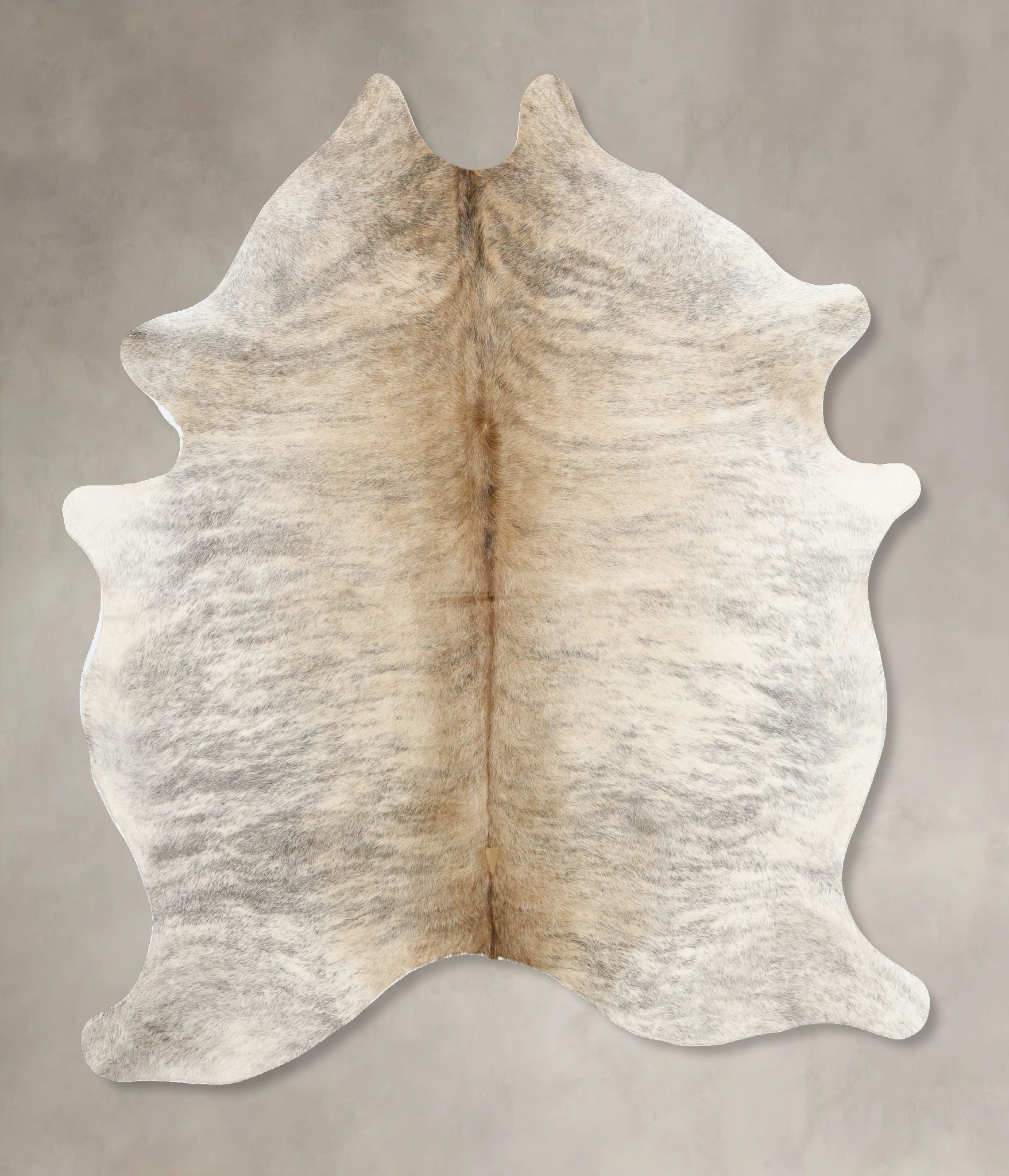 Grey Brindle Cowhide Rug #B11235