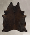 Chocolate Large Brazilian Cowhide Rug 6'9