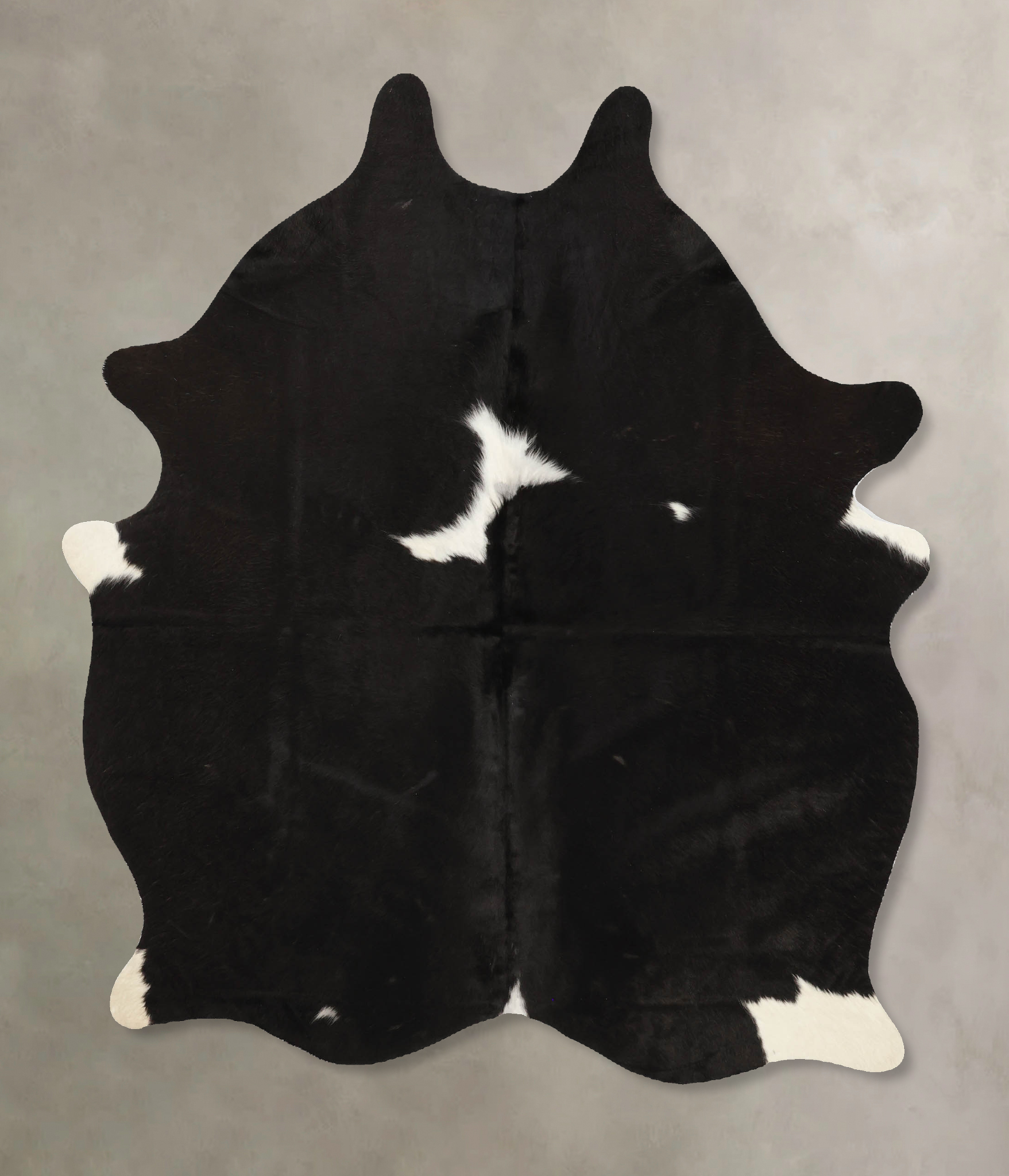 Black and White Cowhide Rug #B11253