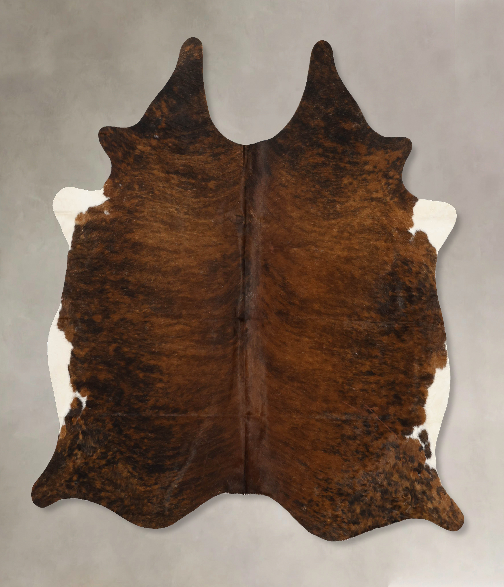 Dark Brindle Cowhide Rug #B11267