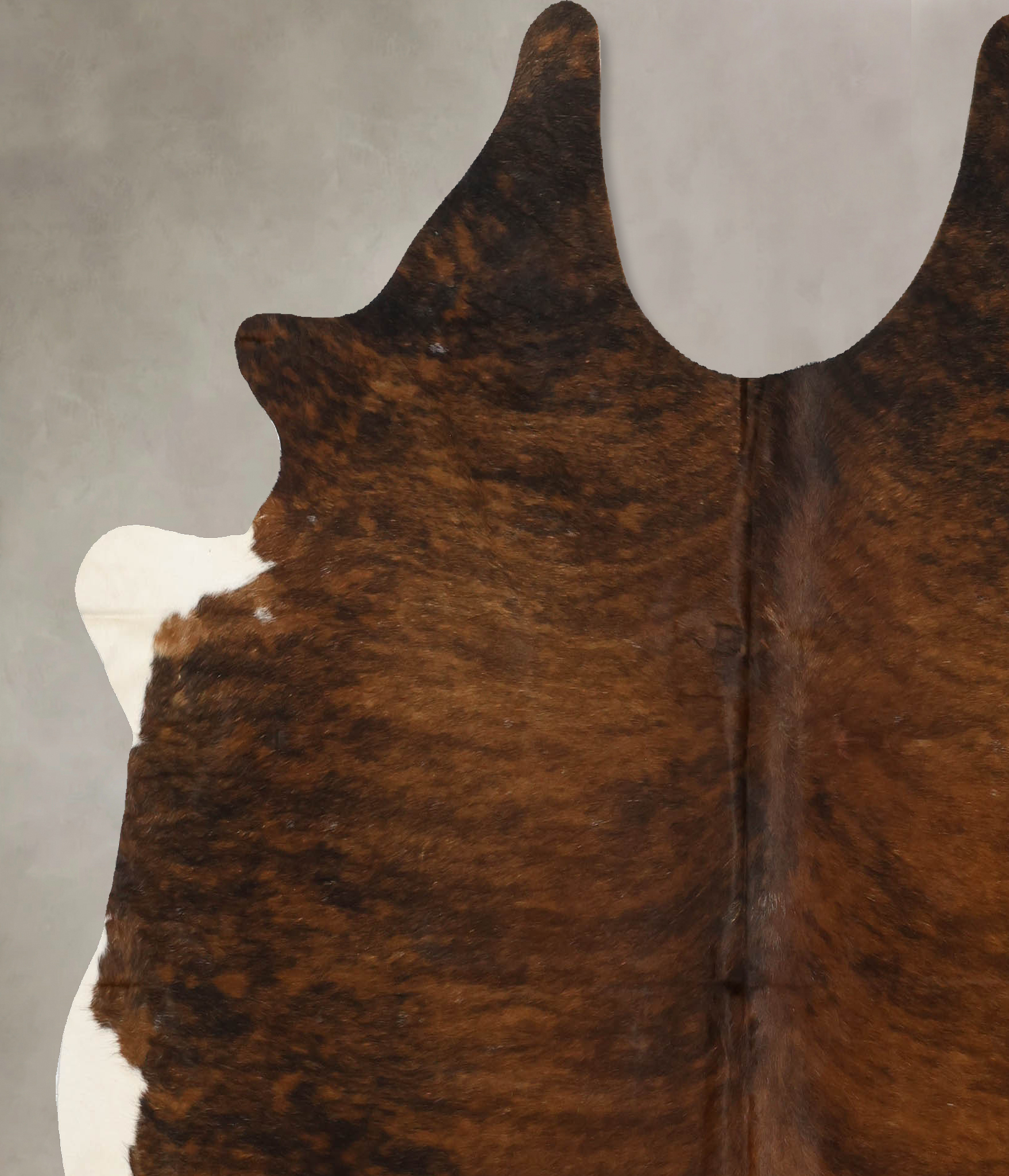 Dark Brindle Cowhide Rug #B11267