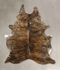 Medium Brindle X-Large Brazilian Cowhide Rug 7'6