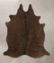 Chocolate Large Brazilian Cowhide Rug 6'10