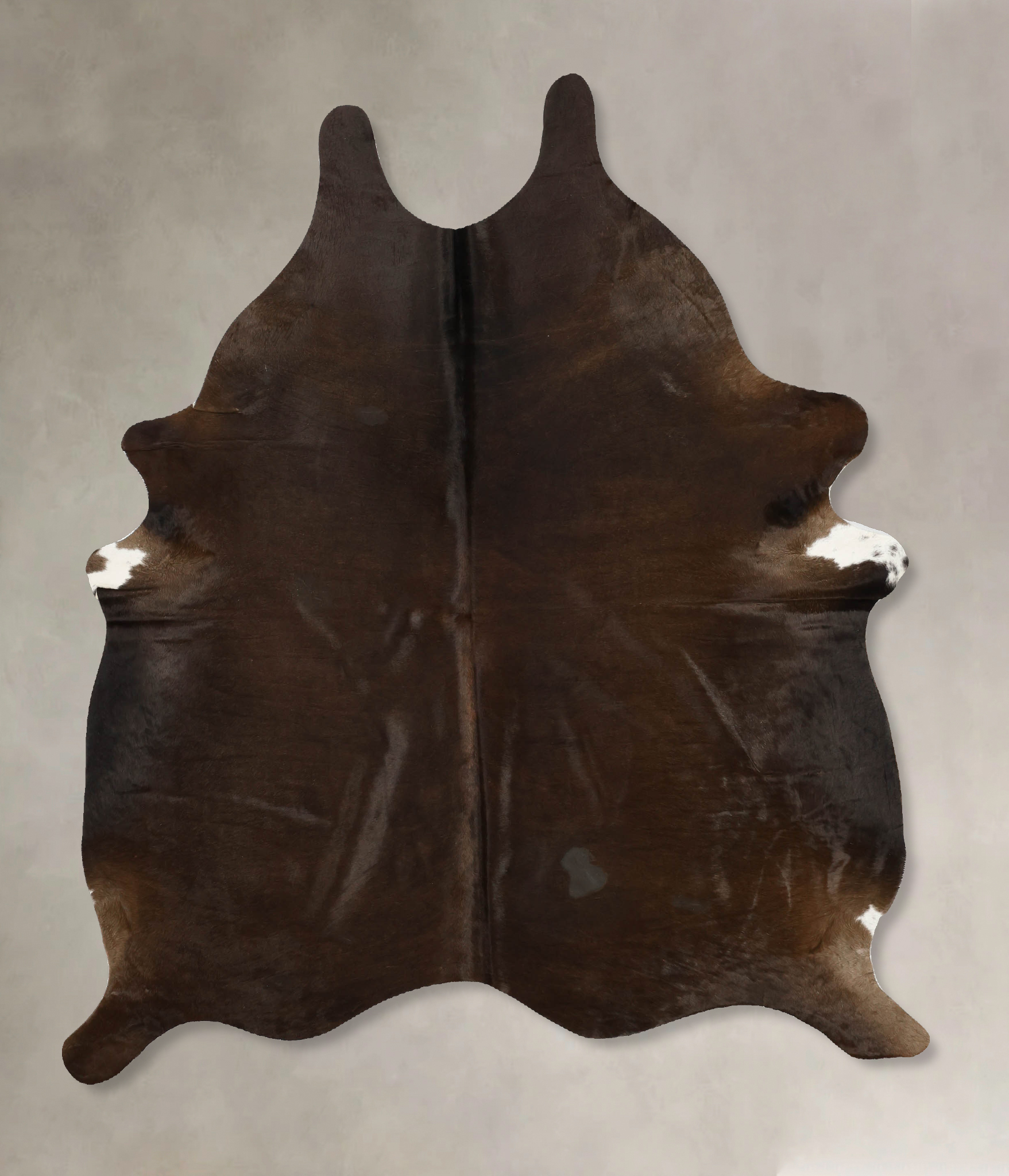 Chocolate Cowhide Rug #B11308