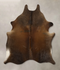 Chocolate Large Brazilian Cowhide Rug 6'4