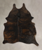 Dark Brindle Large Brazilian Cowhide Rug 6'10