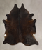 Dark Brindle X-Large Brazilian Cowhide Rug 7'0