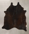 Chocolate Large Brazilian Cowhide Rug 6'6