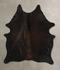 Chocolate Medium Brazilian Cowhide Rug 6'0