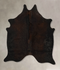 Chocolate Large Brazilian Cowhide Rug 5'11