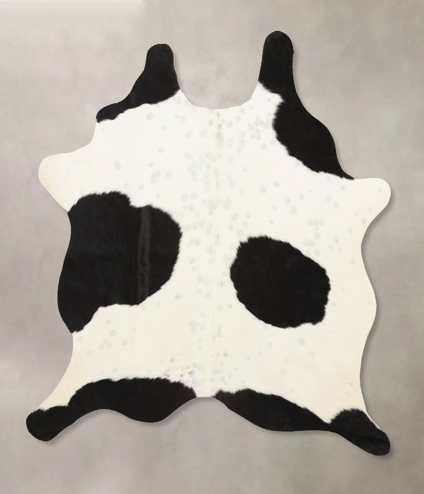 Black and White Cowhide Rug #B11352