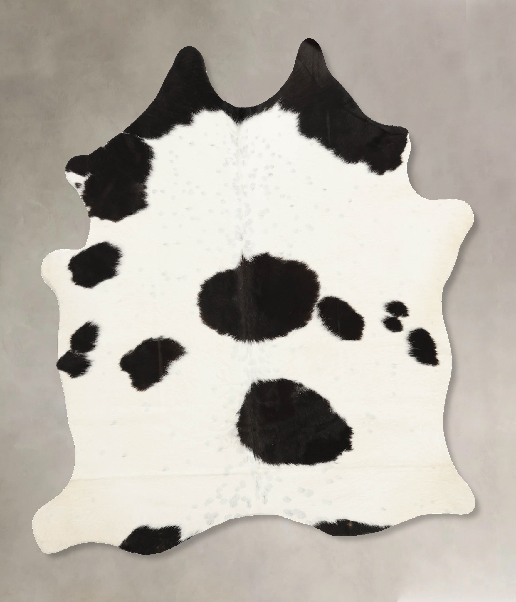 Black and White Cowhide Rug #B11354