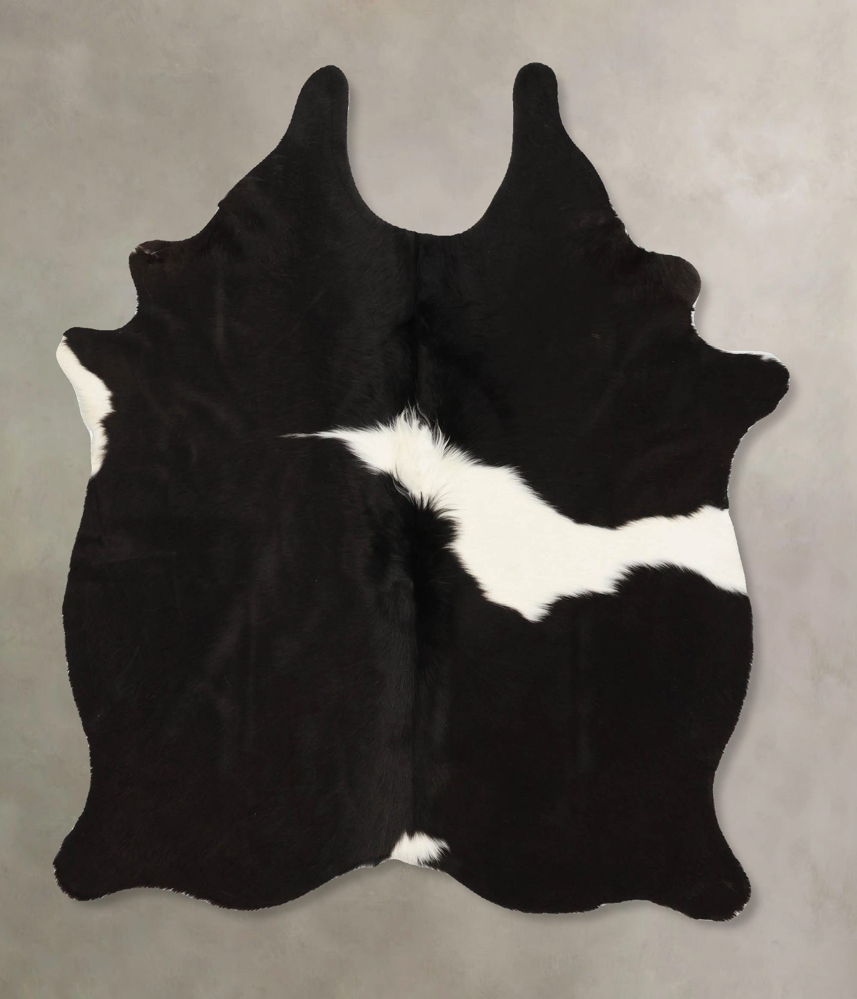 Black and White Cowhide Rug #B11356