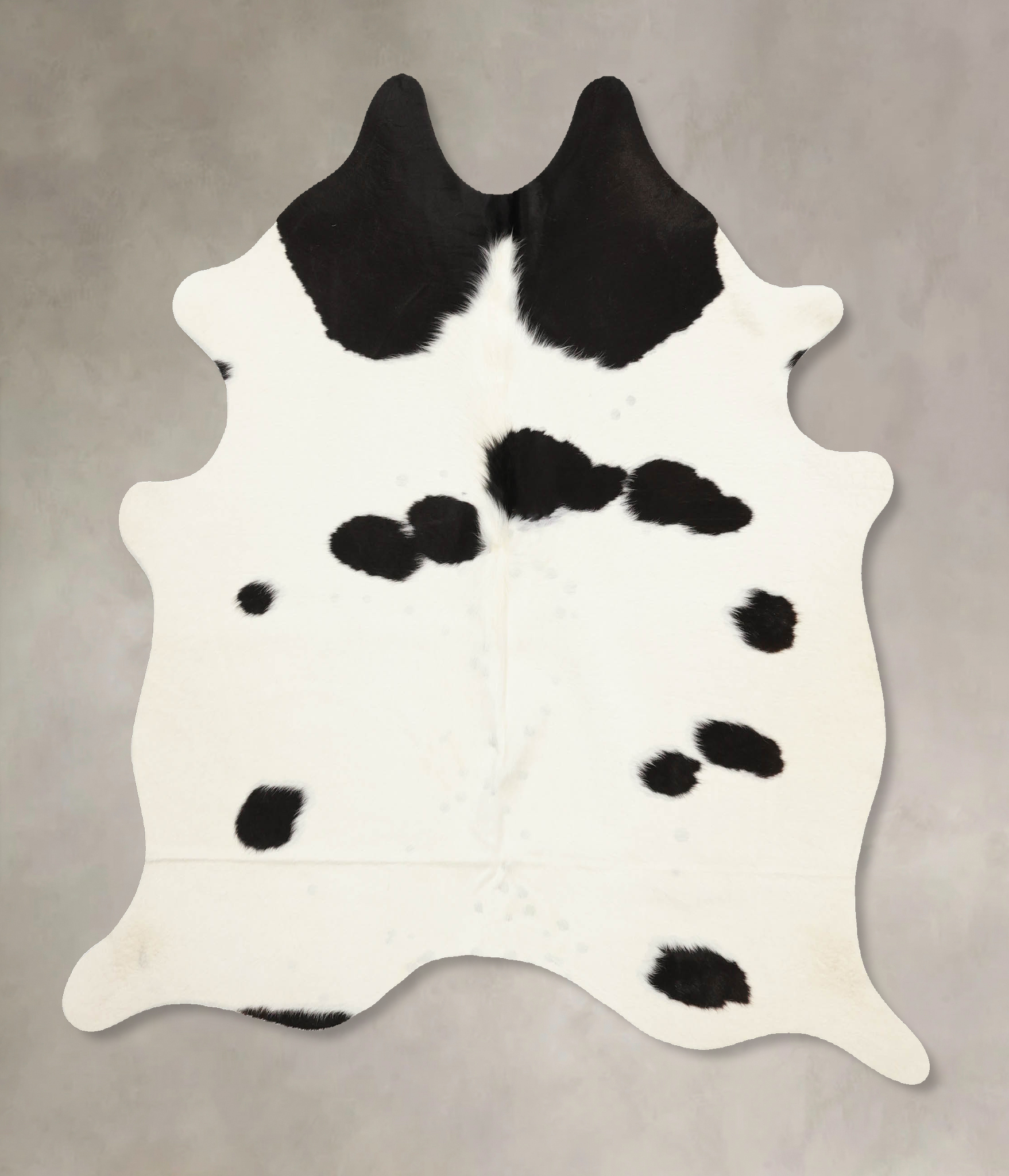 Black and White Cowhide Rug #B11357