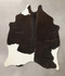 Black and White Medium Brazilian Cowhide Rug 4'11