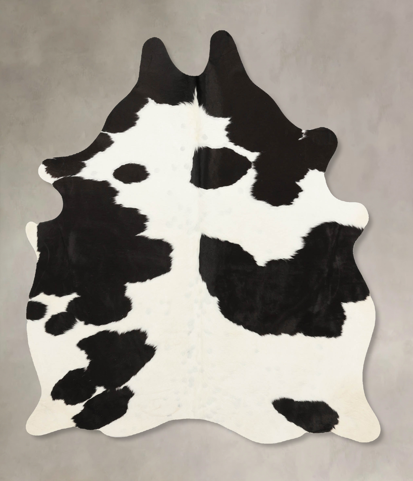 Black and White Cowhide Rug #B11360