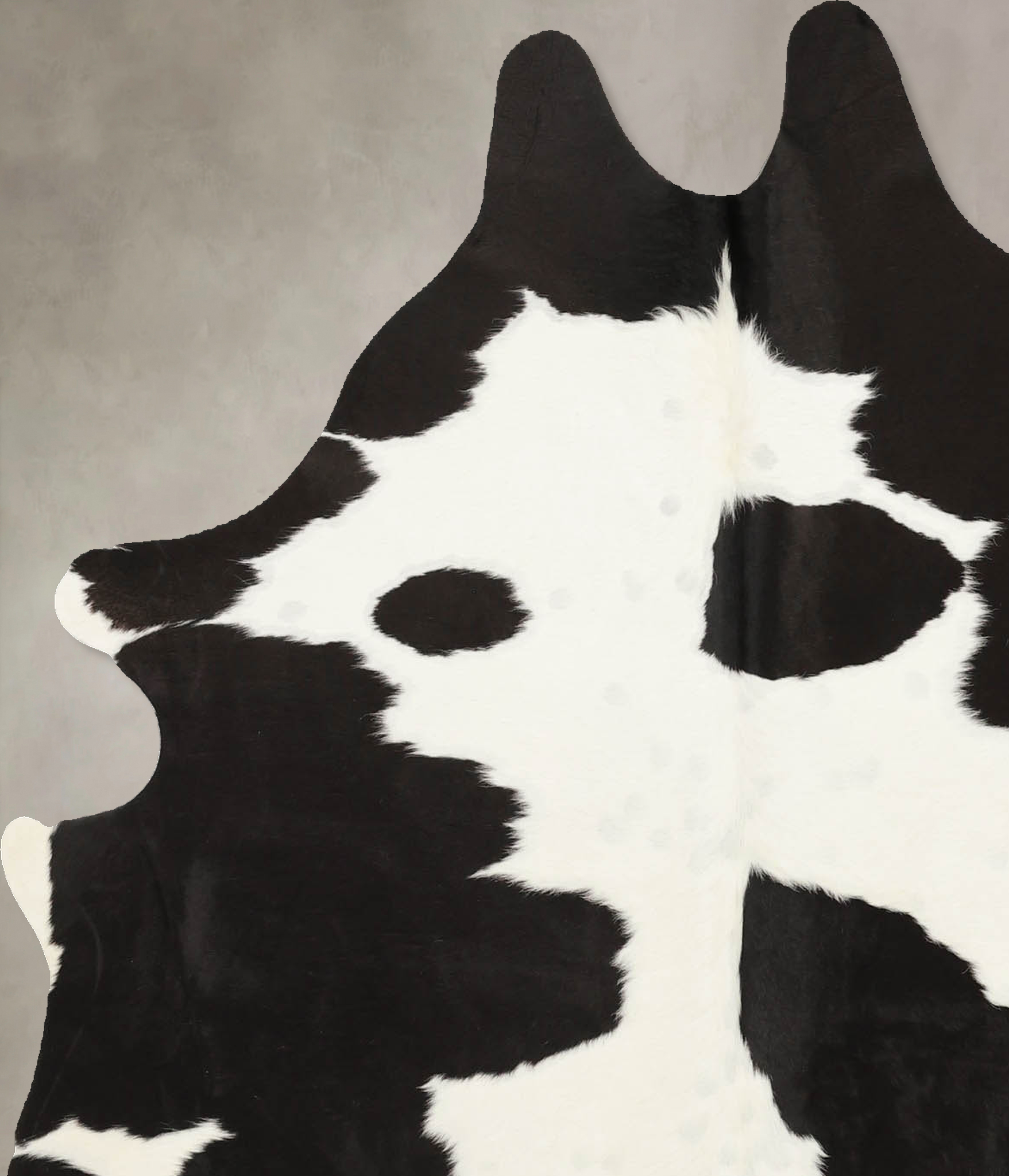 Black and White Cowhide Rug #B11360