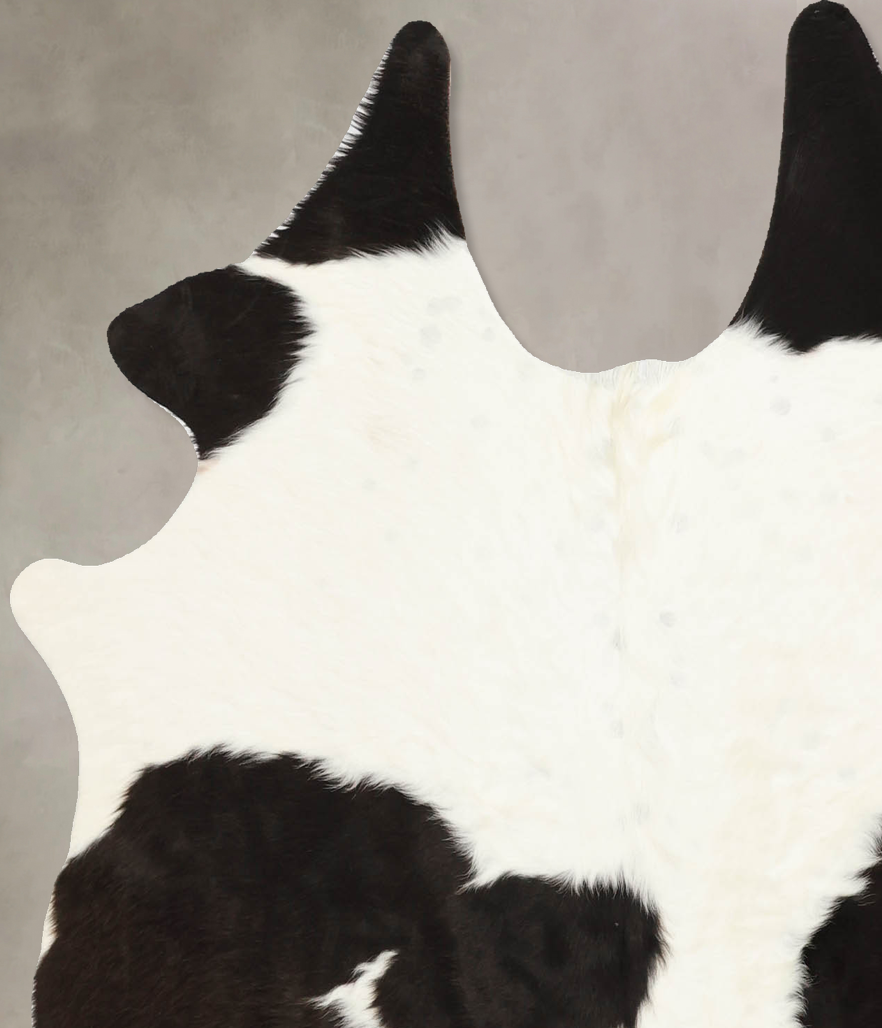 Black and White Cowhide Rug #B11363