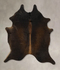 Chocolate Large Brazilian Cowhide Rug 6'4