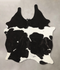 Black and White Medium Brazilian Cowhide Rug 5'10