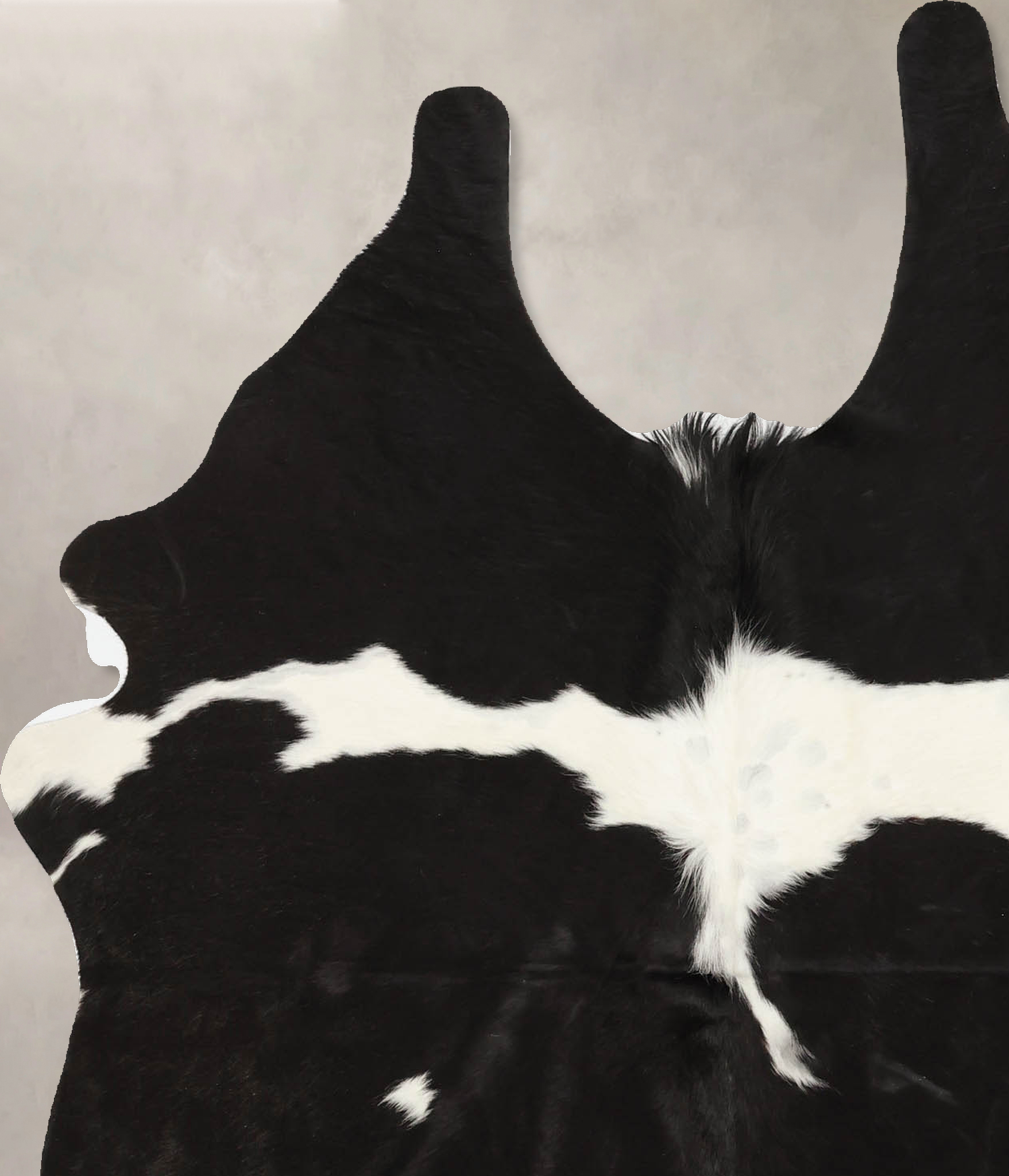 Black and White Cowhide Rug #B11411