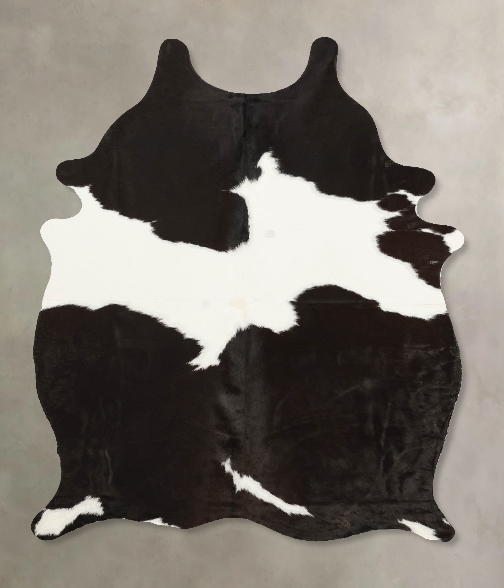 Black and White Cowhide Rug #B11413