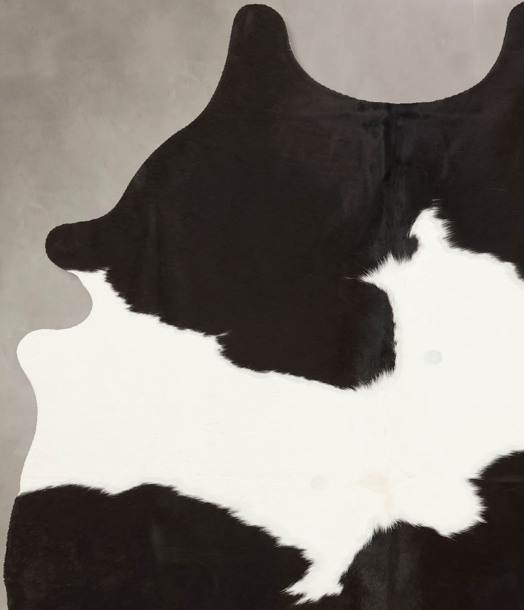 Black and White Cowhide Rug #B11413