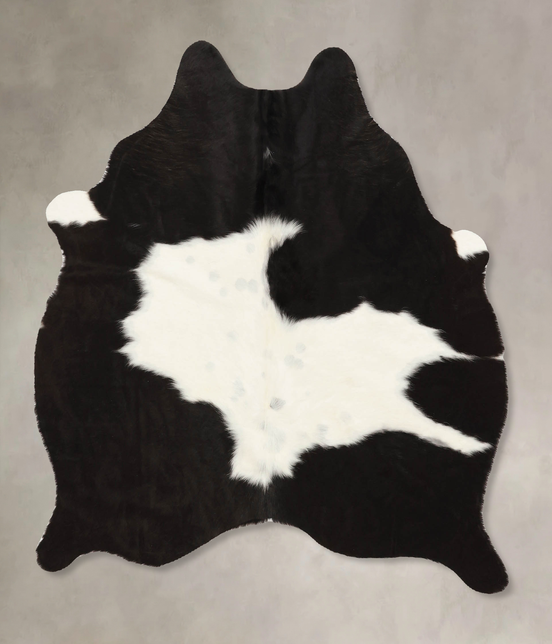 Black and White Cowhide Rug #B11416