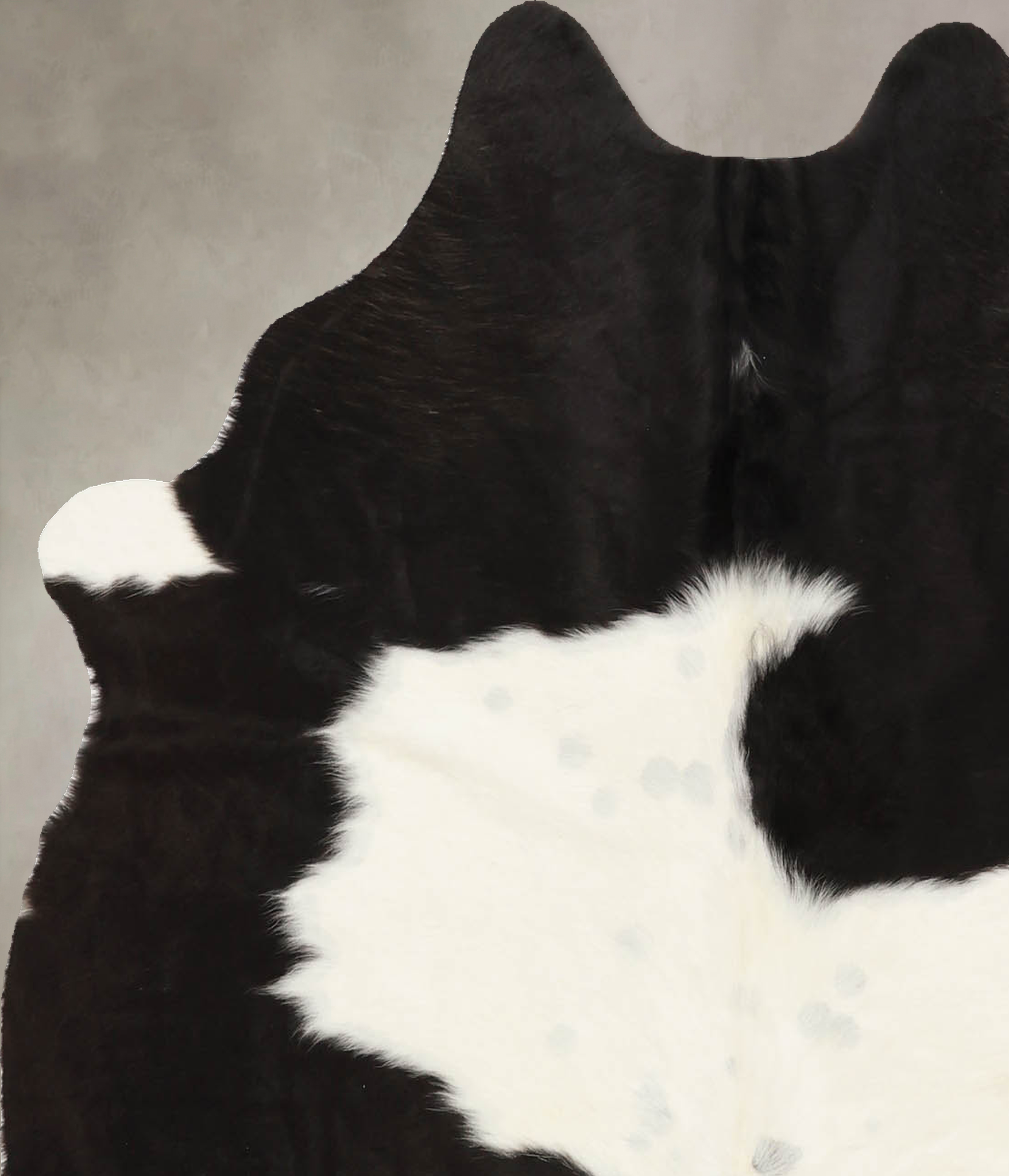 Black and White Cowhide Rug #B11416