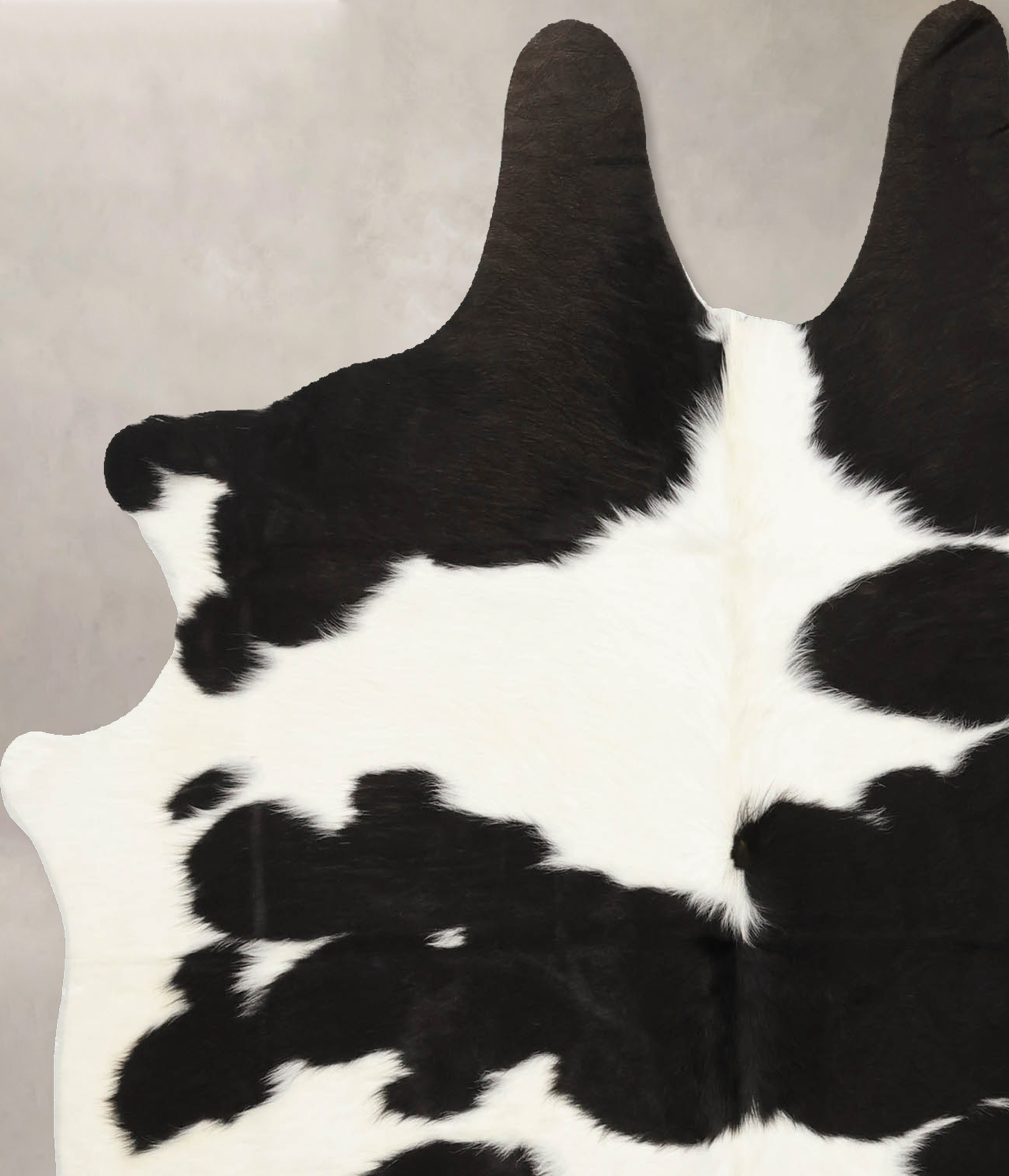 Black and White Cowhide Rug #B11422