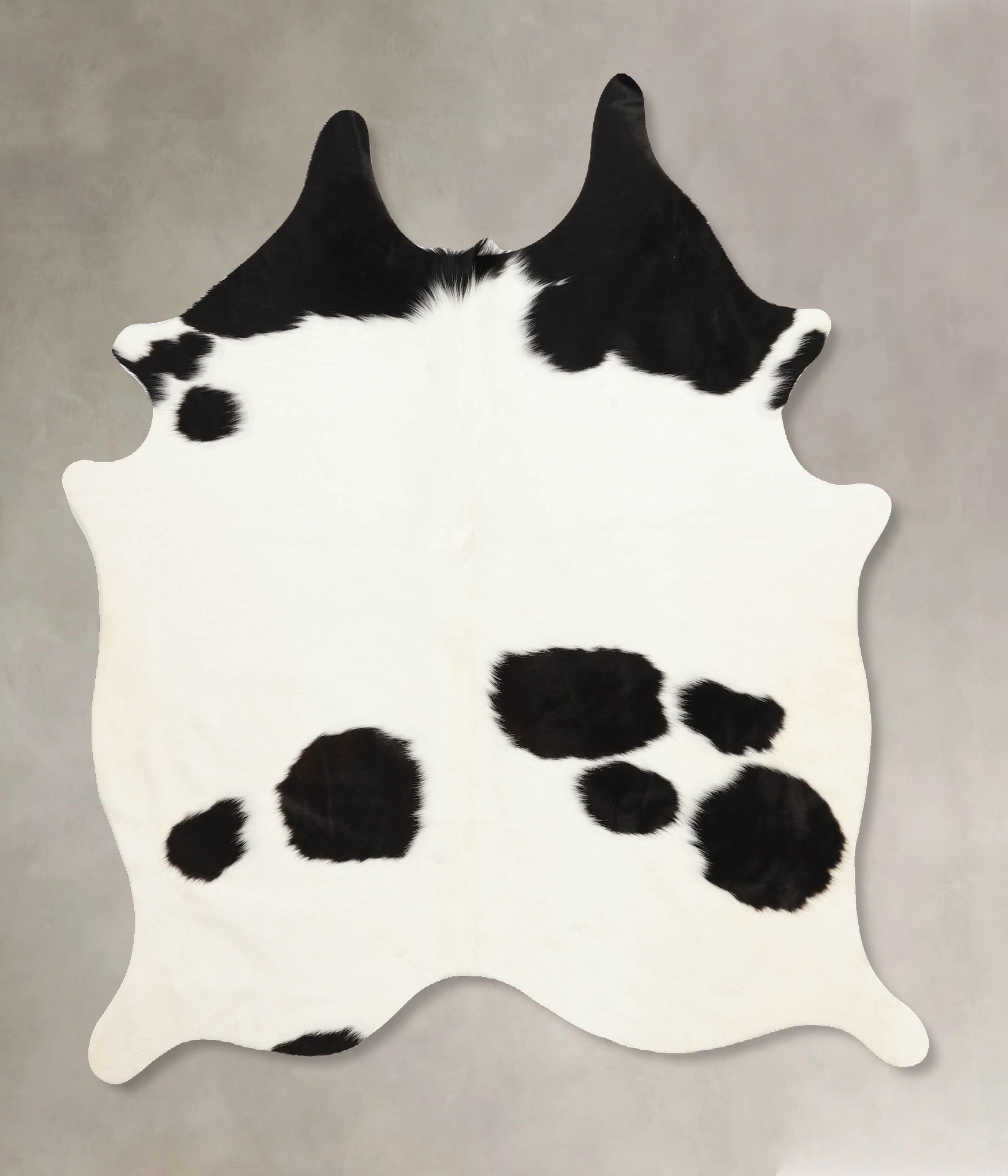 Black and White Cowhide Rug #B11431