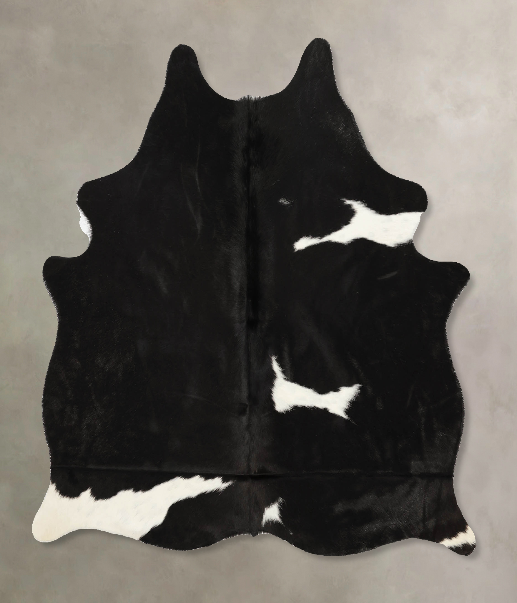 Black and White Cowhide Rug #B11443