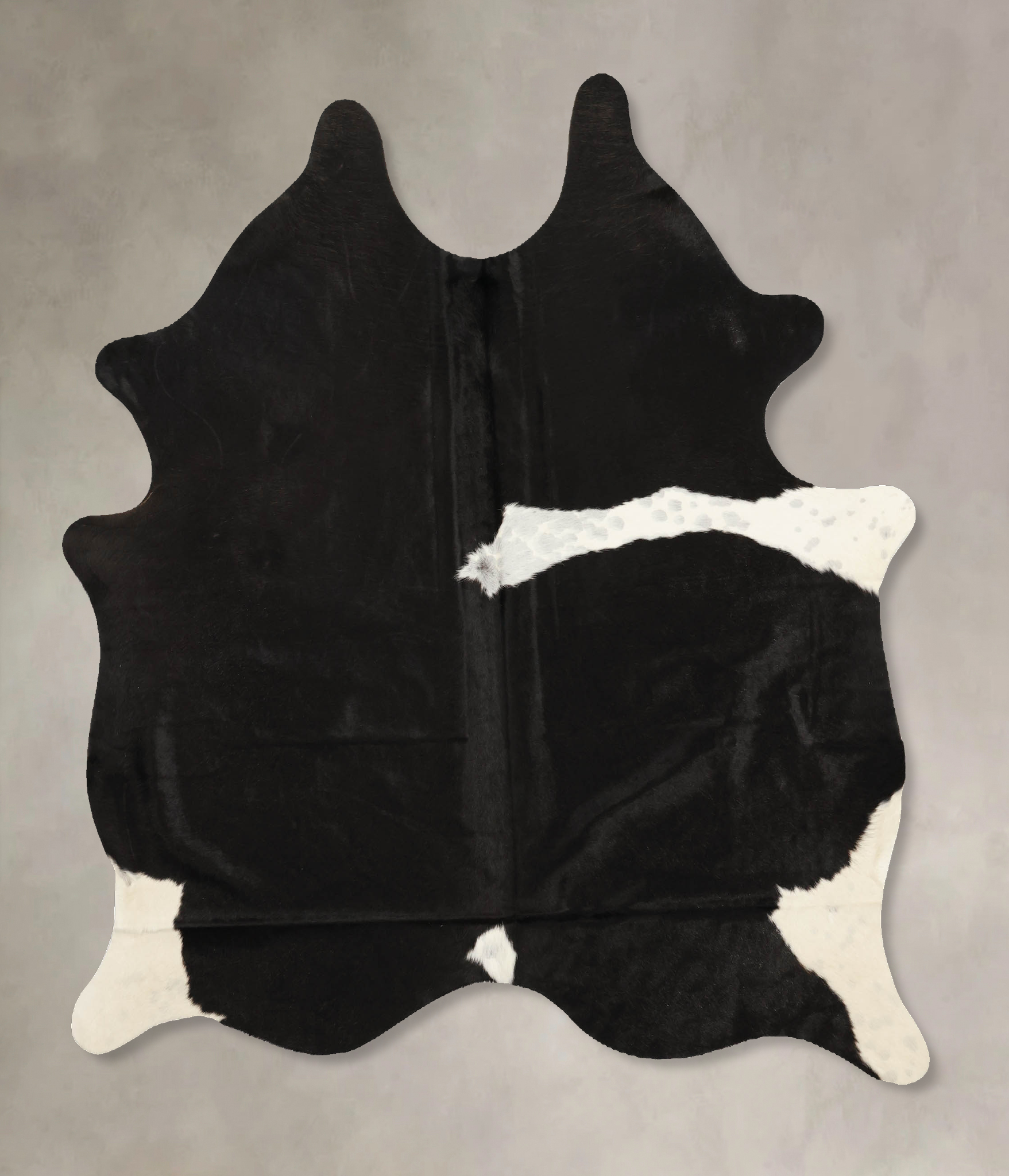 Black and White Cowhide Rug #B11444