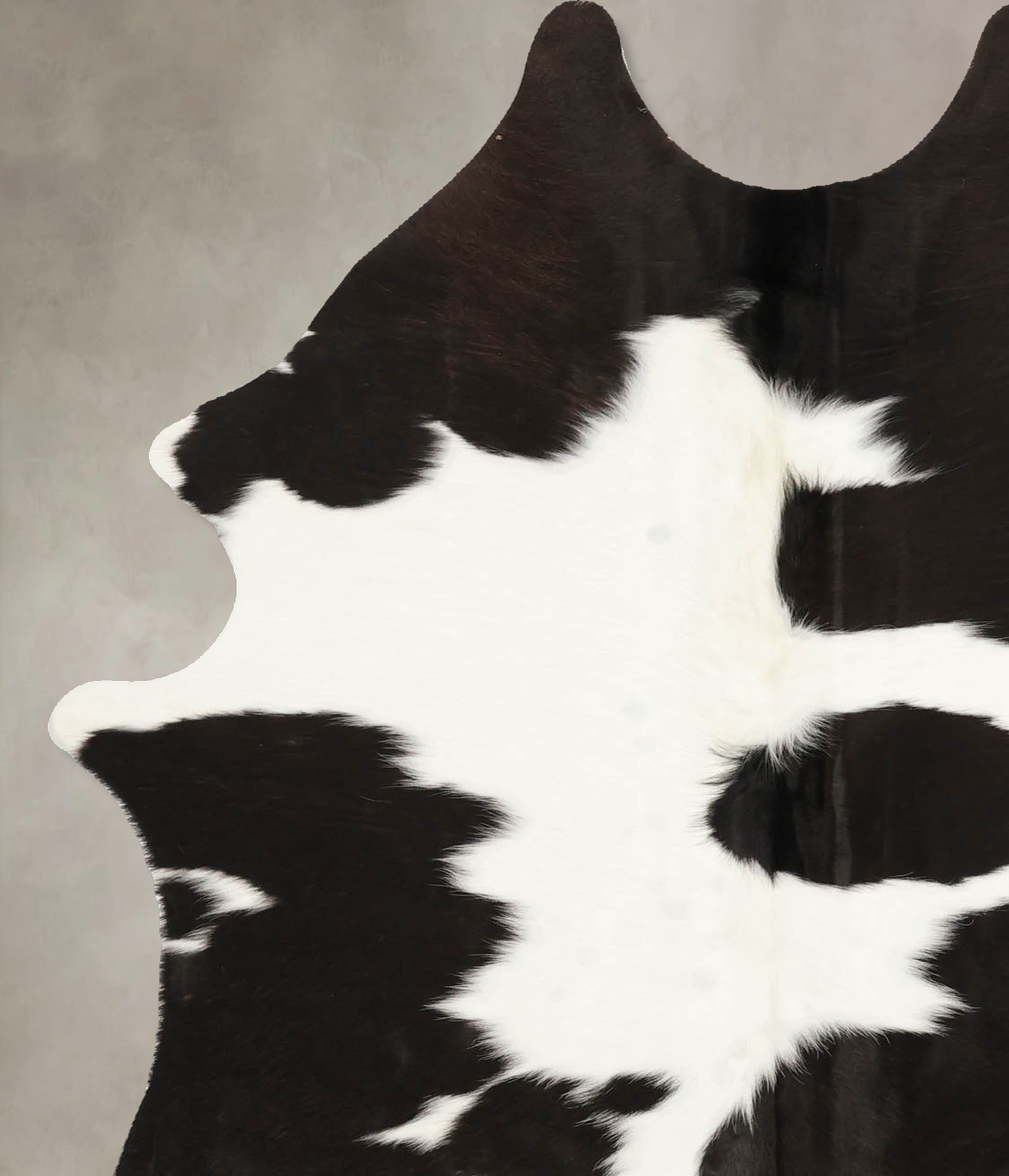 Black and White Cowhide Rug #B11446