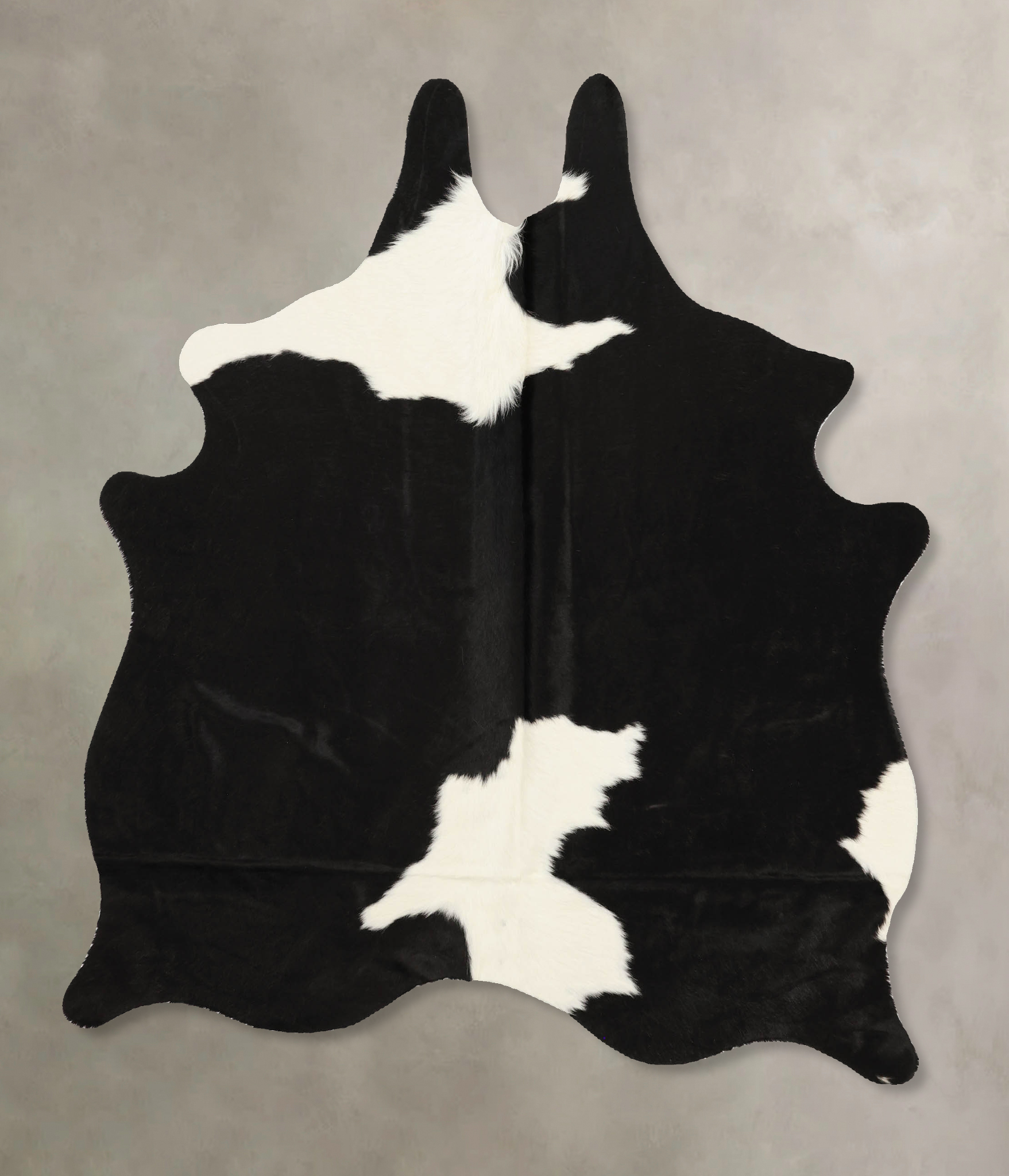 Black and White Cowhide Rug #B11448