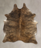 Light Brindle Medium Brazilian Cowhide Rug 6'0