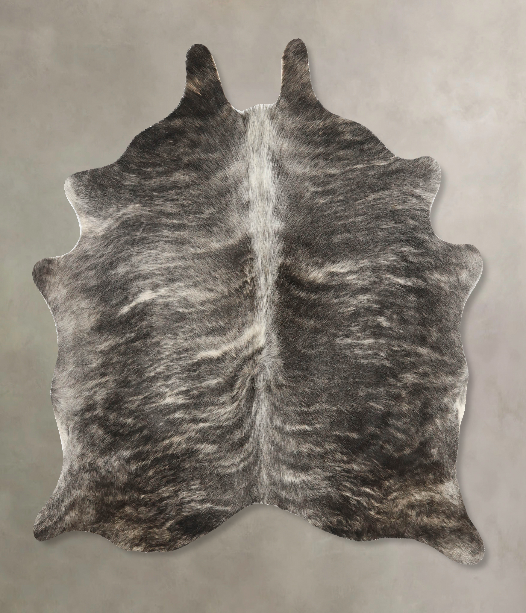 Grey Brindle Cowhide Rug #B11471