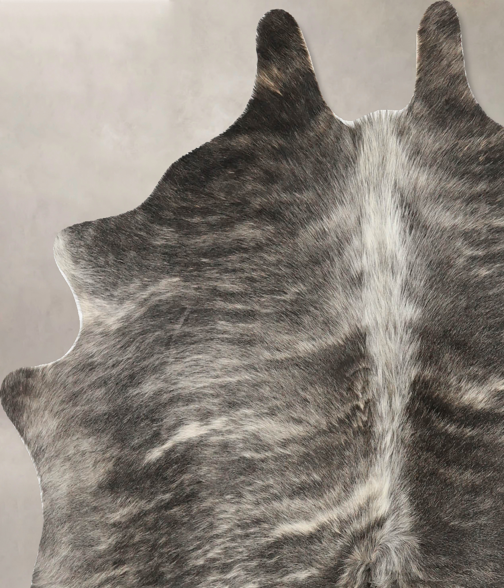 Grey Brindle Cowhide Rug #B11471