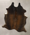 Warm Caramel Large Brazilian Cowhide Rug 6'1