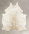 Light Brindle Medium Brazilian Cowhide Rug 6'1