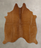 Solid Brown Medium Brazilian Cowhide Rug 4'10