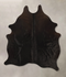 Chocolate Medium Brazilian Cowhide Rug 5'11