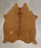 Solid Brown Medium Brazilian Cowhide Rug 5'2