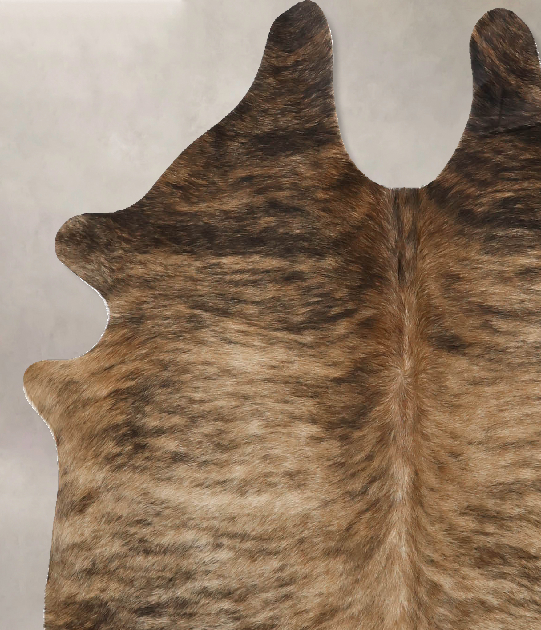 Light Brindle Cowhide Rug #B11522