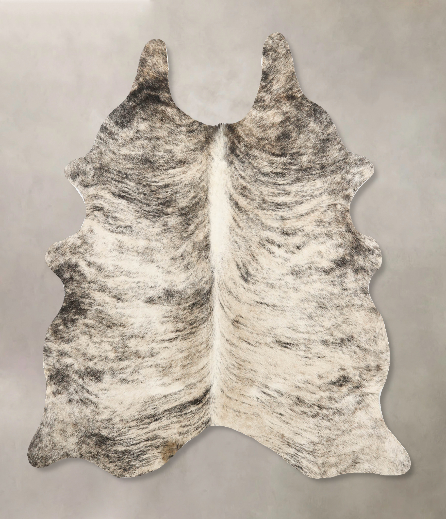 Grey Brindle Cowhide Rug #B11523