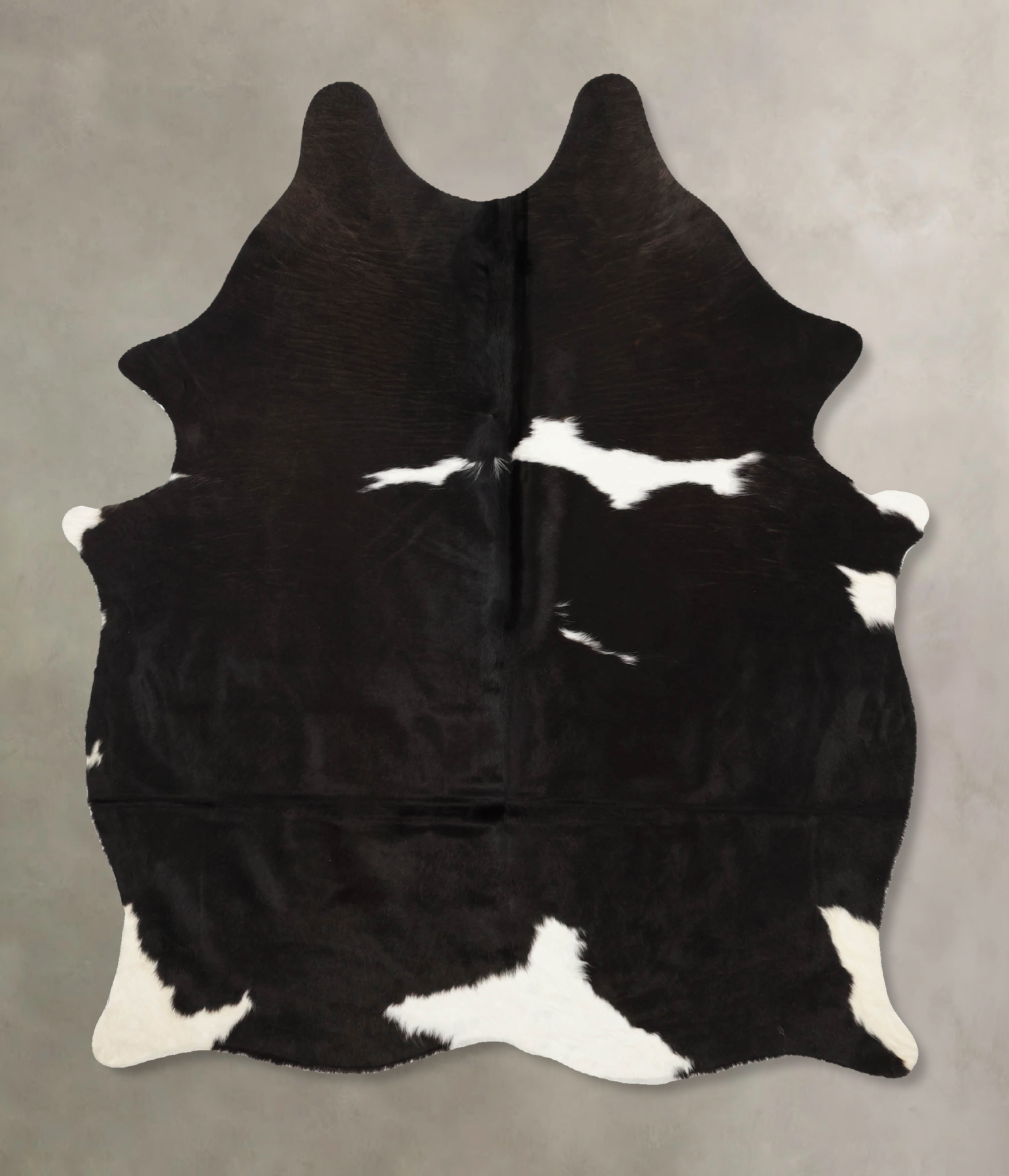 Black and White Cowhide Rug #B11525