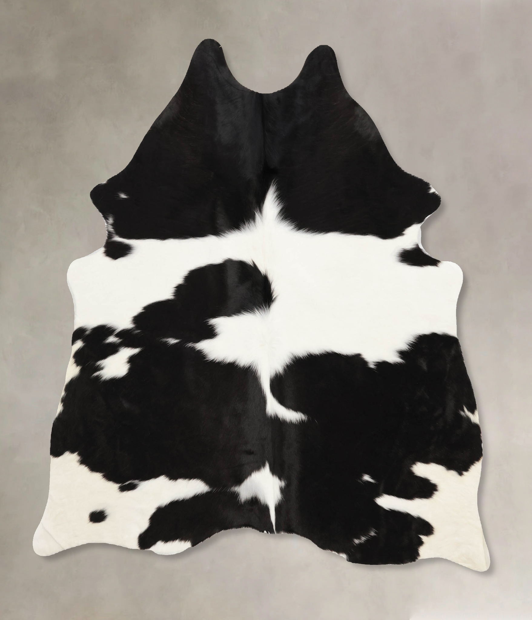 Black and White Cowhide Rug #B11528