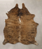 Medium Brindle Medium Brazilian Cowhide Rug 5'10