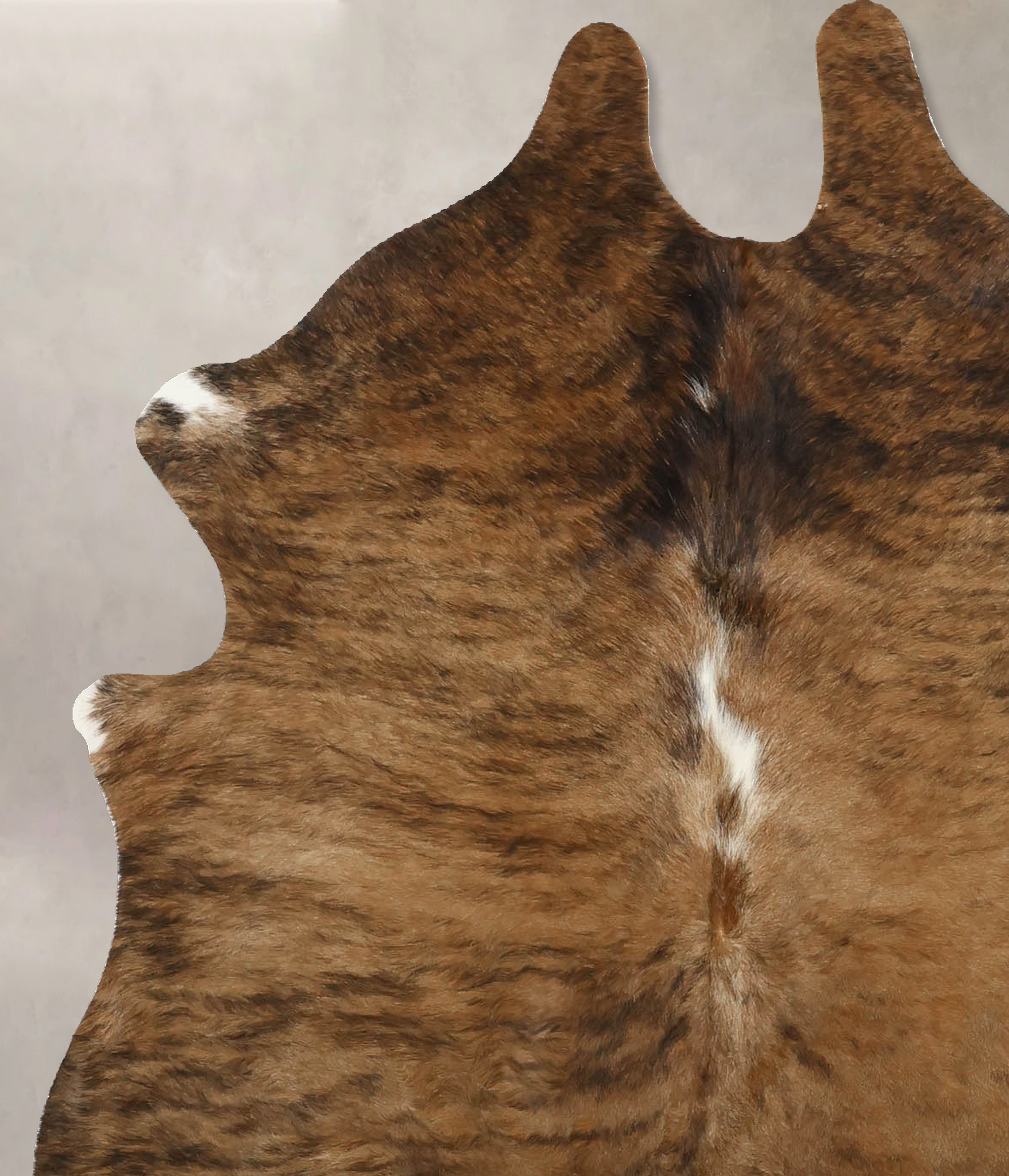 Medium Brindle Cowhide Rug #B11557