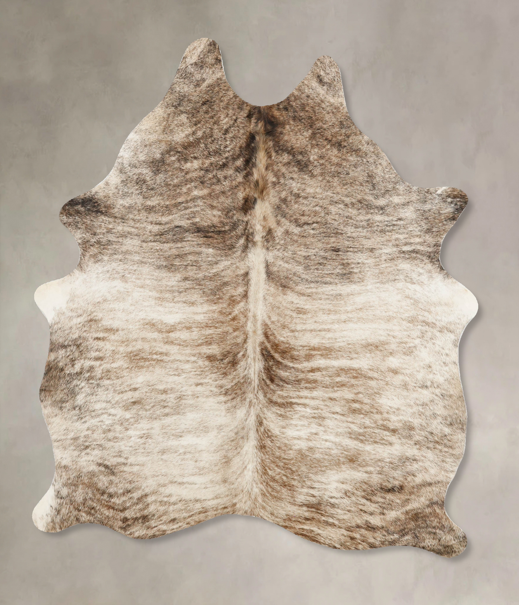 Light Brindle Cowhide Rug #B11561